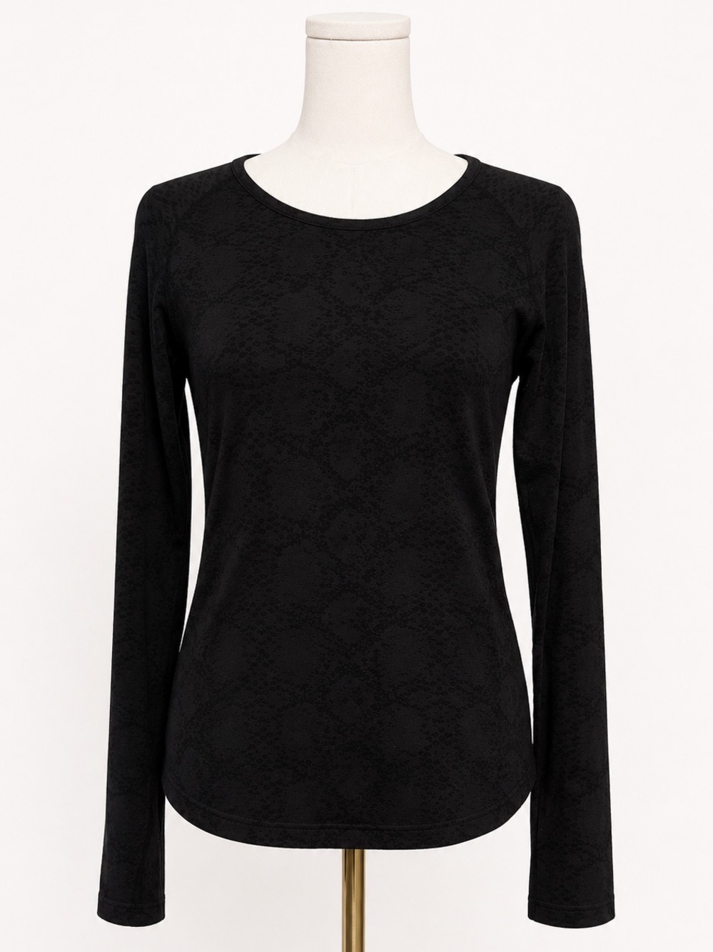 Athleta Black Long Sleeve Top - Size Small